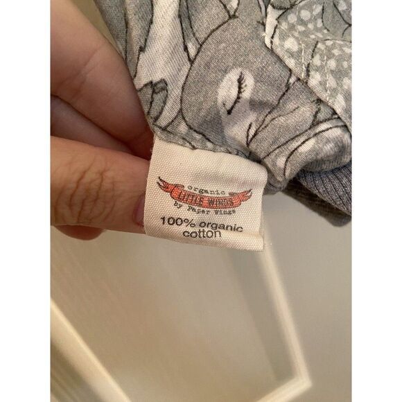 Little Wings by Paper Wings Girls Pink Rainbow Deer Reversible Hoodie Size 3 yrs - Picture 9 of 11